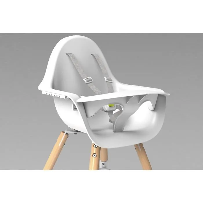 Chaise haute EVOLU 2 - Childwood - Évolutive - Blanc - Enfant - 6 mois à 6 ans-1