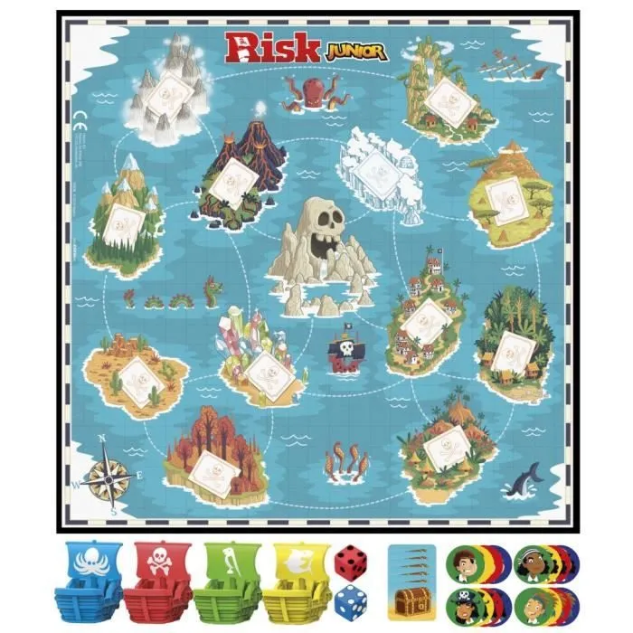 RISK - Junior - Introduction pour les enfants au jeu classique - à partir de 5 ans-3