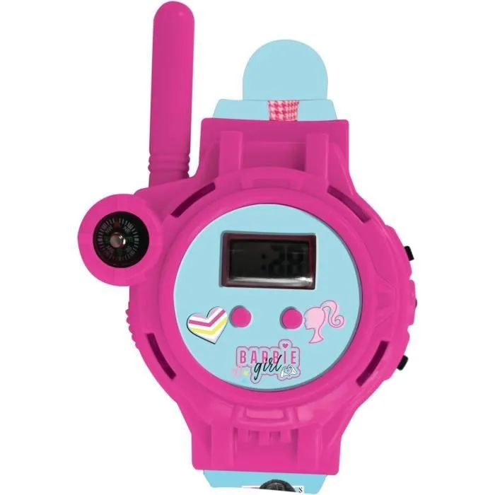 Montre digitale Barbie avec fonction talkie-walkie portée jusqu'à 200 m-3