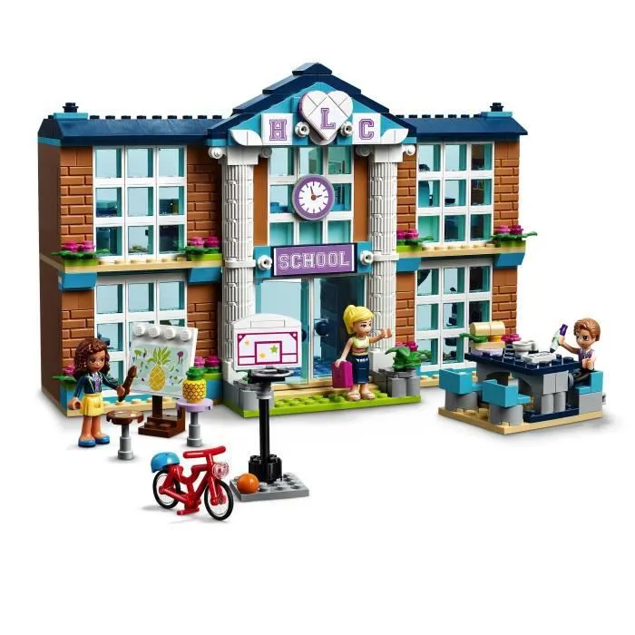 LEGO® Friends 41682 L’école de Heartlake City – Salle de Classe et Professeur avec Mini Poupée Olivia-1