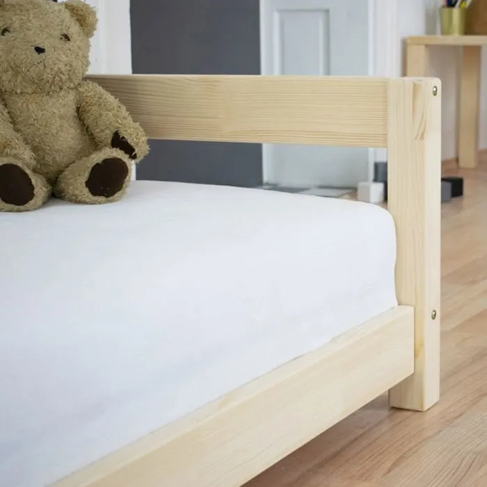 Lit enfant KIDDY 80 x 160 bois naturel-2