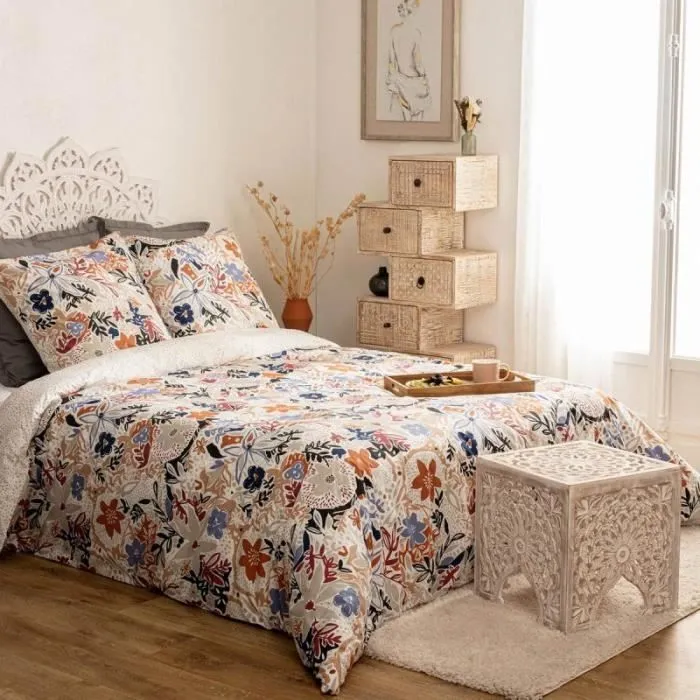 Parure de Lit 3 Pièces "Alesio" 240x220cm Multicolore-0