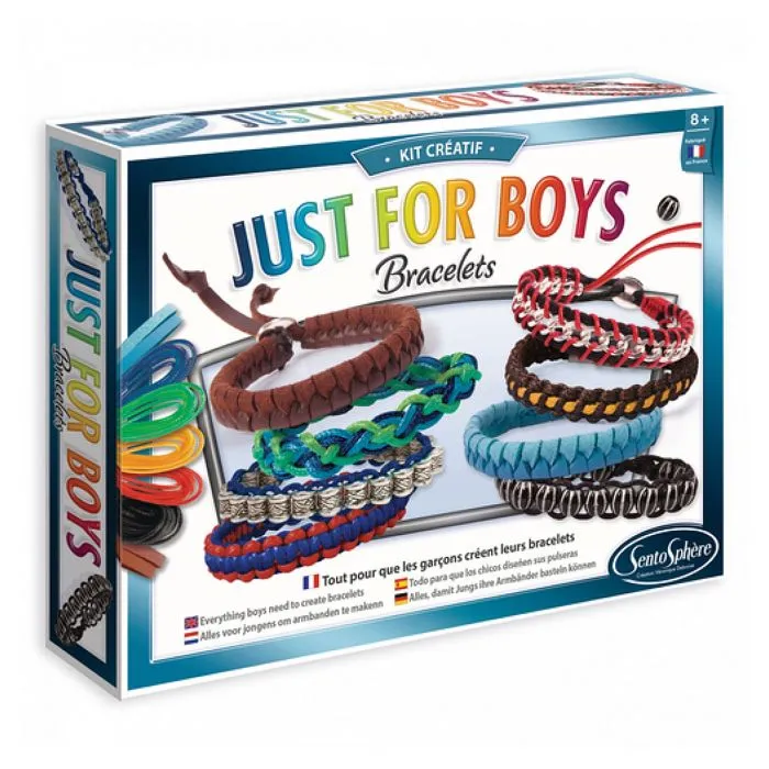 Kit créatif Bracelets : Just for boys-1