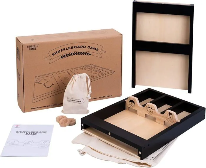 Jeu de palets LA Ferme spécial Enfants 4 Ans et + - ENGELHART - 80 cm - Bois - Jeu de société-4