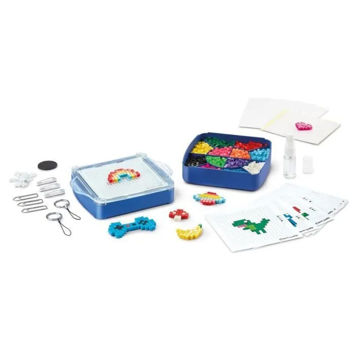 Coffret de Perles à Eau - Maped Creativ - Pixel Factory - 1110 Perles - 25 Modèles - 3 en 1-4