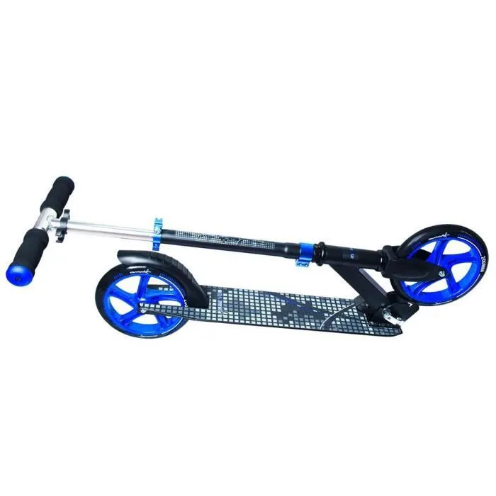 MUUWMI Aluminium Scooter Noir/Bleu 200 mm-1