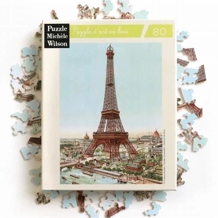 Puzzle Michèle Wilson - La Tour Eiffel de Tauzin - WILSON JEUX-3