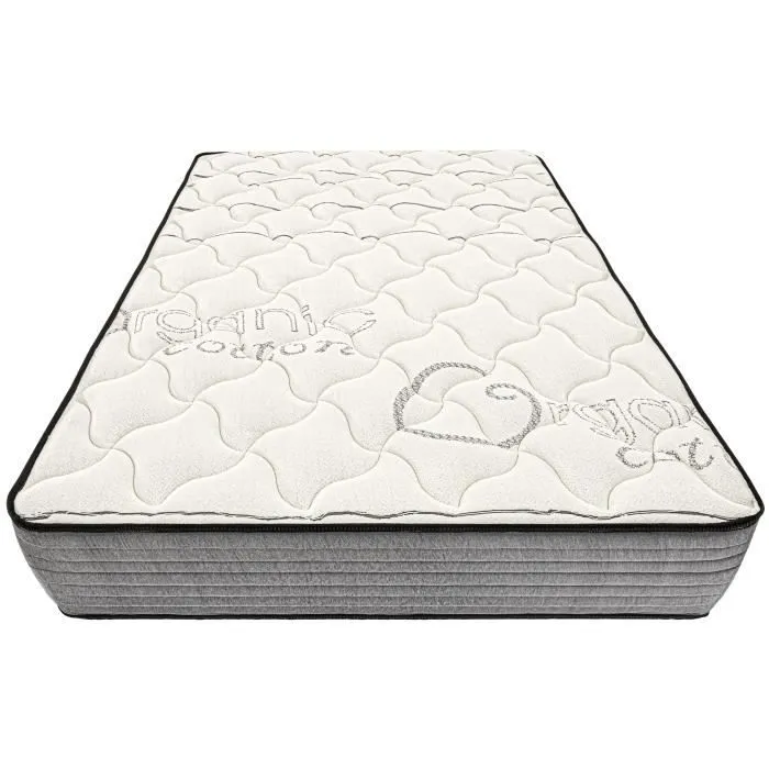 Matelas 90x190 cm, BestSleep, 26cm, mousse mémoire de forme, indépendance du couchage, face été/hiver-1
