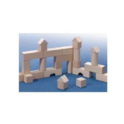 Jeu de blocs de construction - HABA - Grand 001071 - 26 pièces - Hêtre naturel - Mixte-0