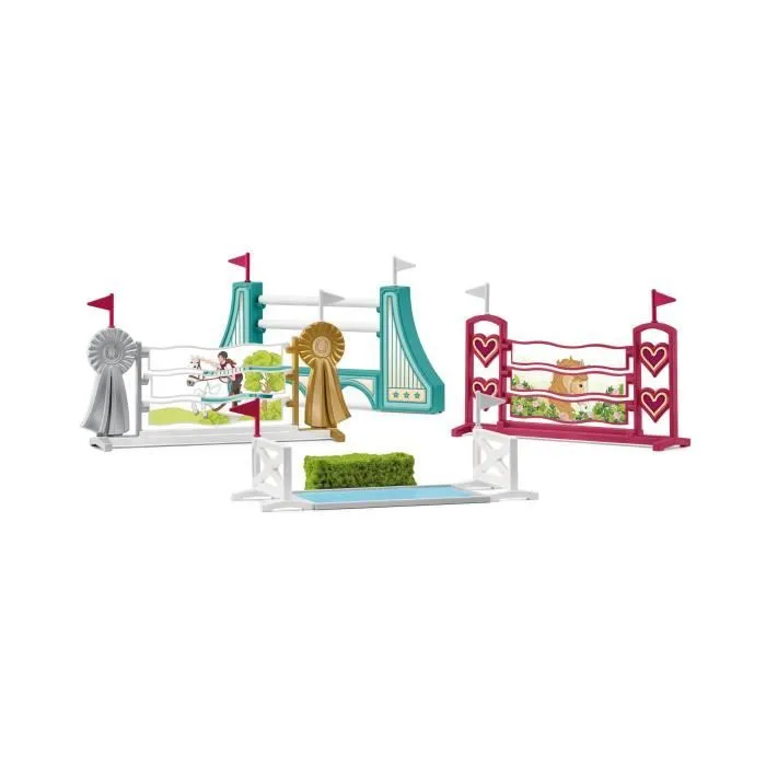 Accessoires - obstacles, dès 5 ans, Schleich 42612 Horse Club - Accessoire, 19 x 6 x 14,6 cm-0