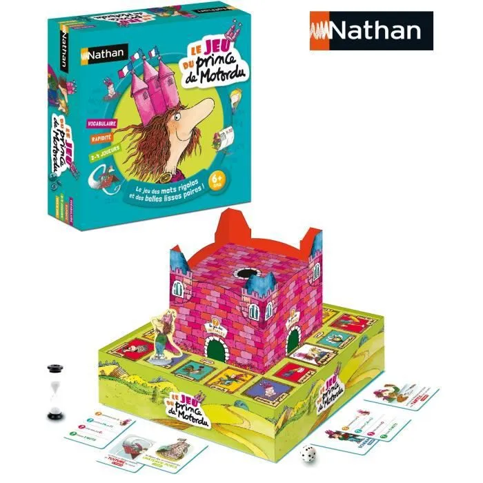 NATHAN - Le Jeu du Prince de Motordu - Jeu de Société-1