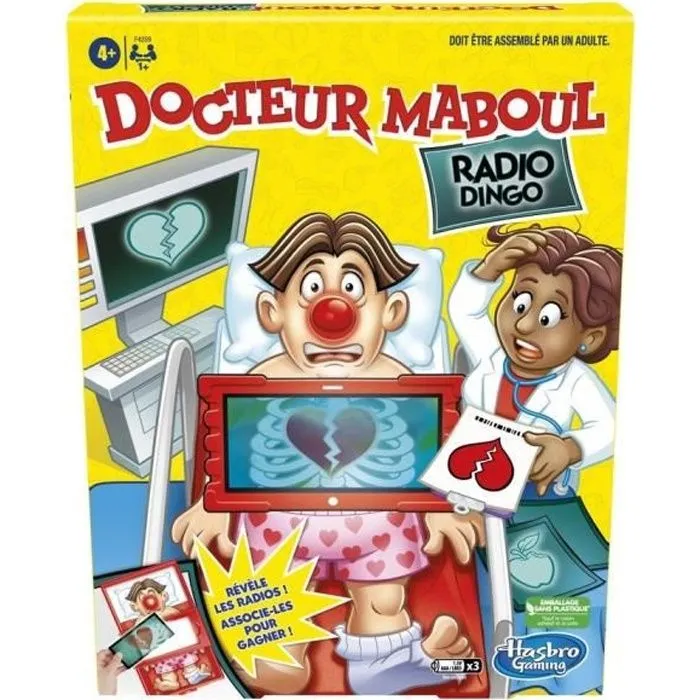 DOCTEUR MABOUL - Radio Dingo - Jeu de plateau pour enfants, dès 4 ans-0