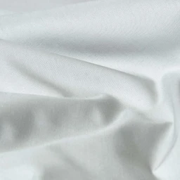 Taie d'oreiller volant plat en coton égyptien 200 fils coloris gris argenté 50 x 90 cm-3