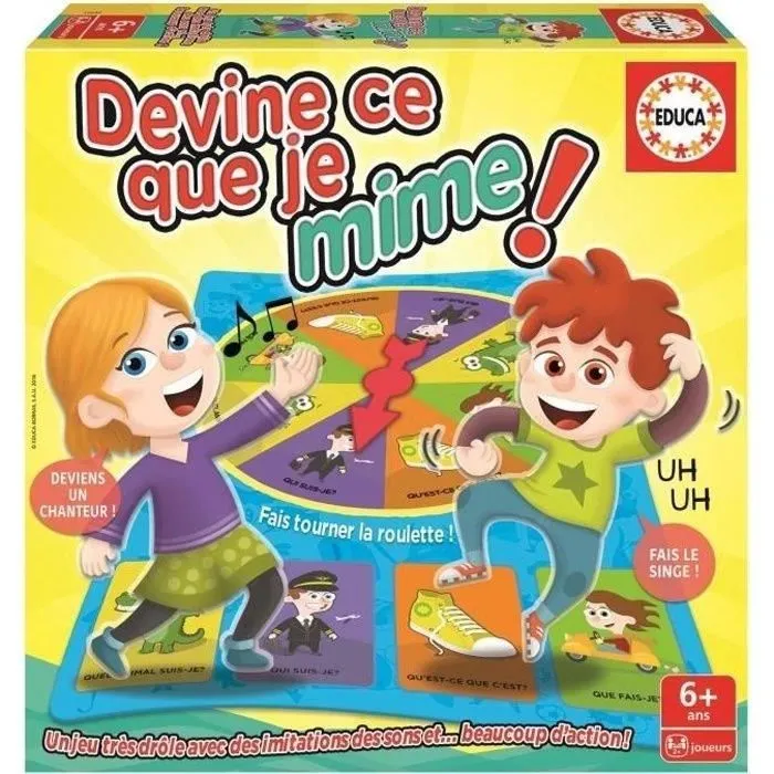 EDUCA - Devine ce que Je Mime - Jeu éducatif-0