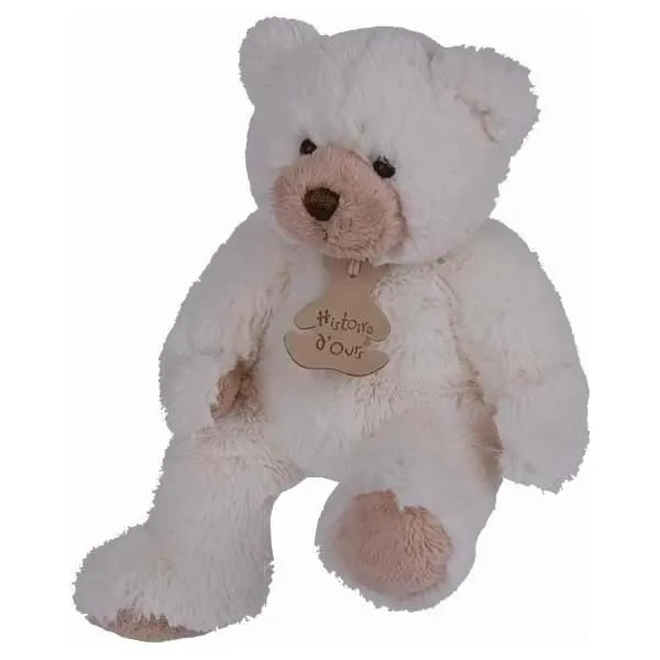 Peluche Calin'ours ivoire 25cm-0