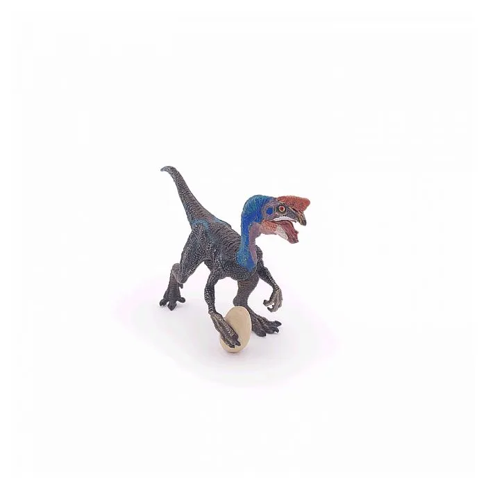 Papo - Figurine Oviraptor bleu-5