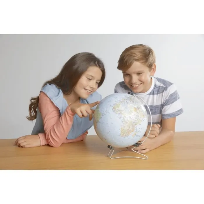 Puzzle 3D Globe 540 pièces - Ravensburger - Éducatif pour enfants - Sans colle - Dès 12 ans-3