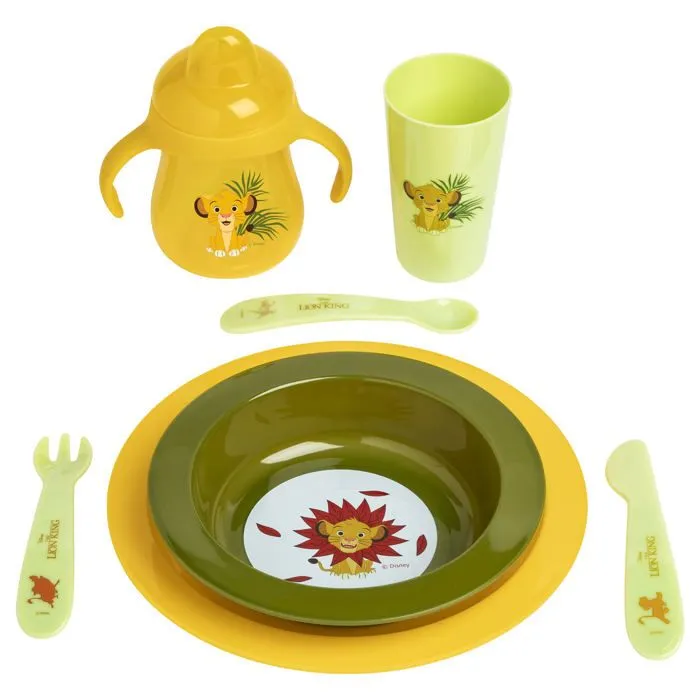 DISNEY Le Roi Lion Lot de couverts : fourchette, cuillère et couteau --3