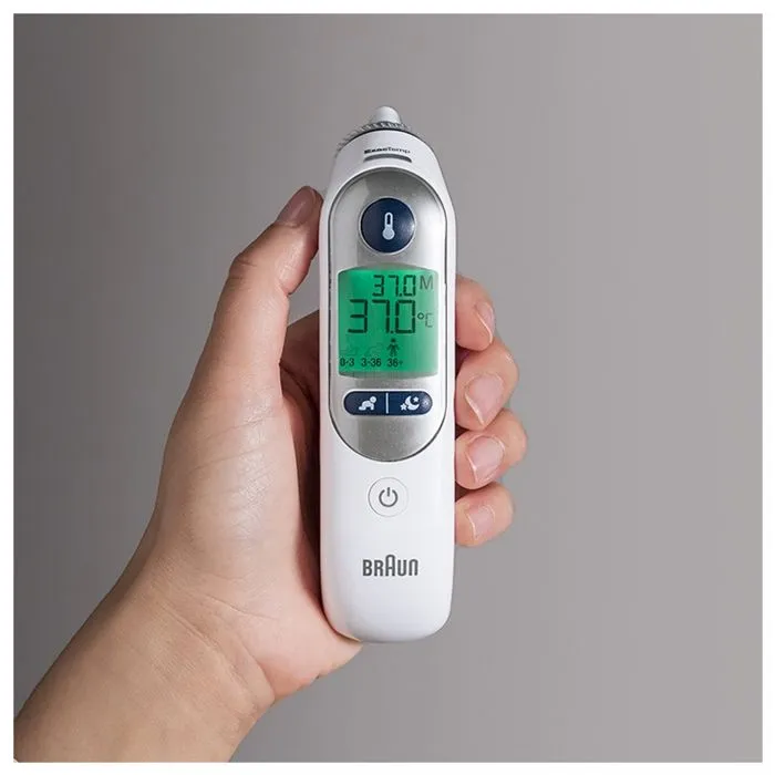 Braun Thermoscan 7+ Thermomètre Auriculaire IRT 6525WE-2