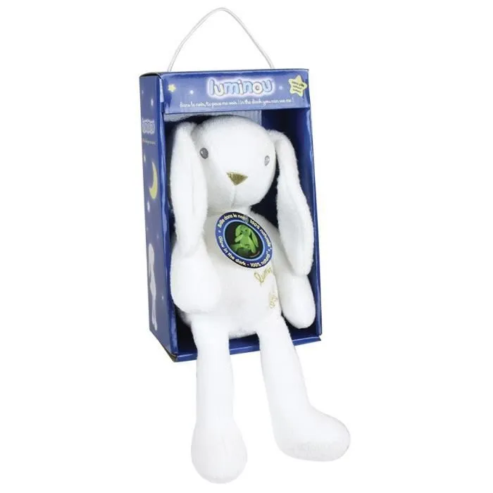 LUMINOU Peluche lumineuse lapin +/- 30 cm-8