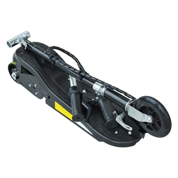 Trottinette électrique 120 W pliable pour enfants à partir de 7 ans 12 Km/h max. coloris noir neuf 44BK-3