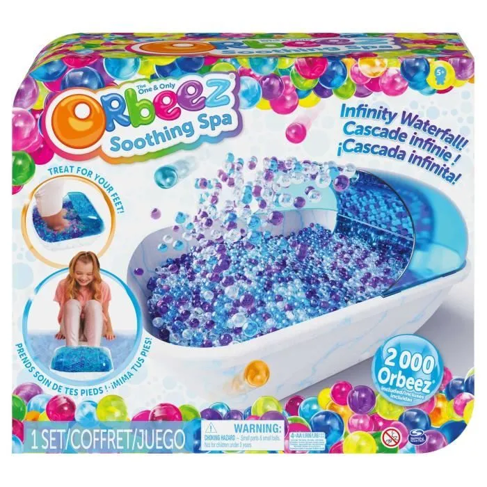 Jouet à moteur - SPINMASTER - Orbeez Soothing Spa - Multicolore - 4 piles AA - Pour enfants à partir de 5 ans-0