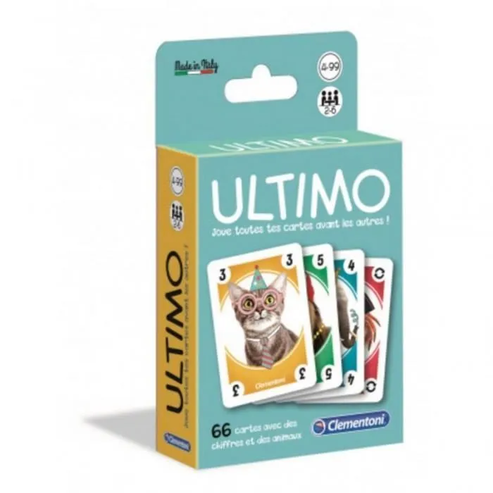 Jeu de plateau - CLEMENTONI - Ultimo (Ax8) - Jeux de société - Produit unitaire-0