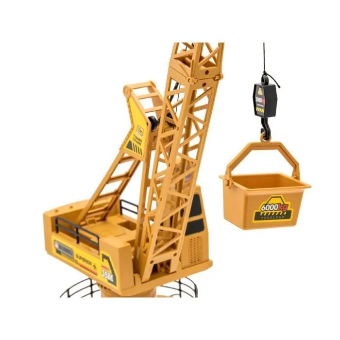 Théorème 65268 - Grue multifonction avec lumières, roue de 360 degrés et télécommande-2