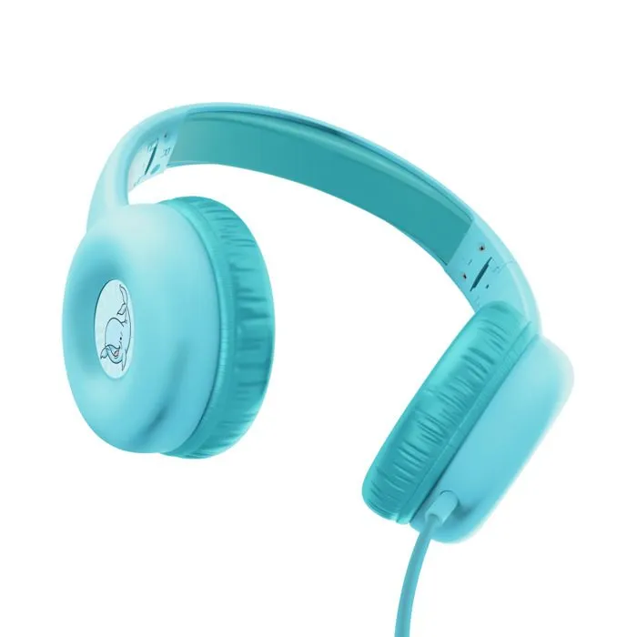 Casque audio enfant - Trust - 25278 - Volume limité à 85 dB - Design coloré - Autocollants personnalisables-3