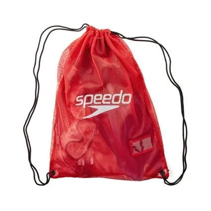 Filet de natation - SPEEDO - Rouge - Sac en mesh léger pour accessoires humides-0