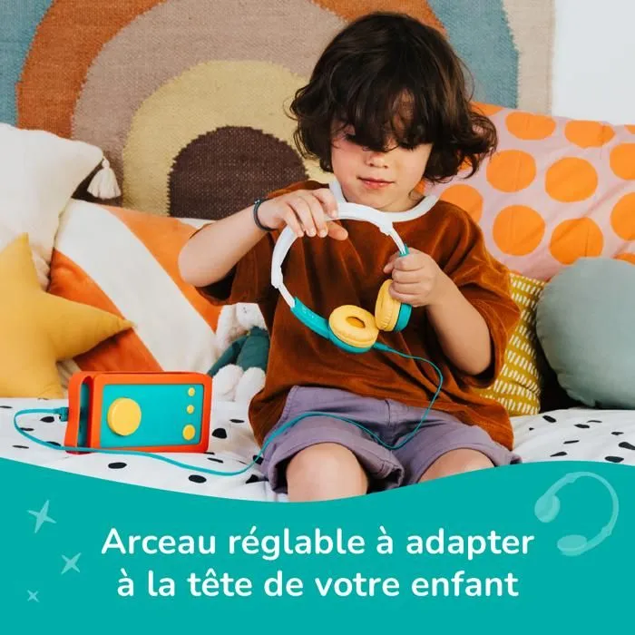 LUNII Casque audio Octave pour conteuse Ma Fabrique à Histoires-6