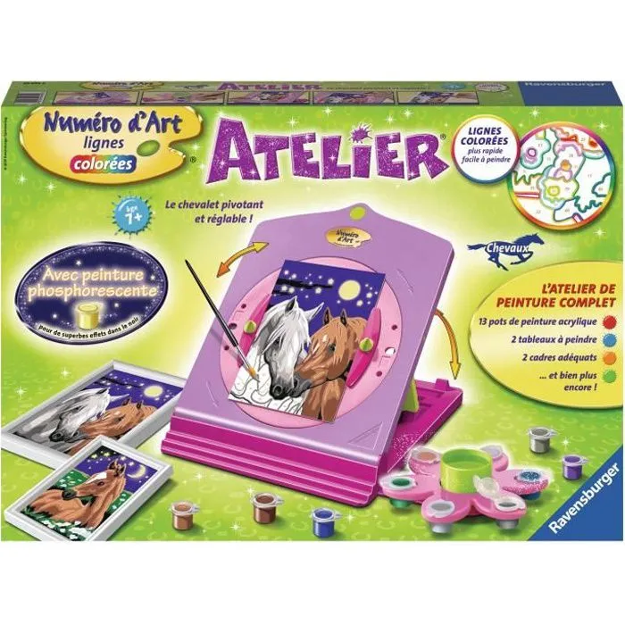 Atelier Numéro d'Art Chevaux-0