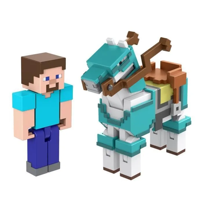 Minecraft - Coffret 2 Figurines 8 cm (modèle aléatoire) - Figurines - Dès 6 ans GTT53-0