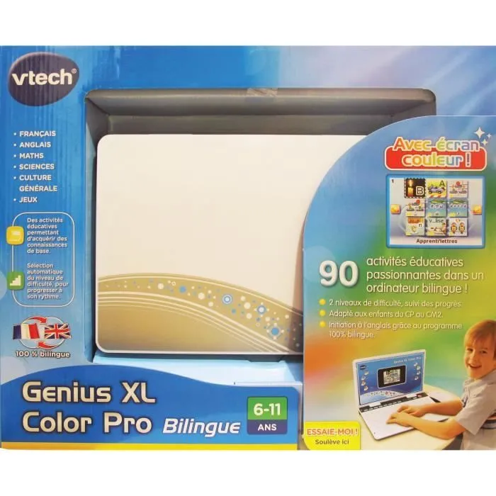 VTECH - Genius XL Color - Pro Bilingue Enfant - Gris-2