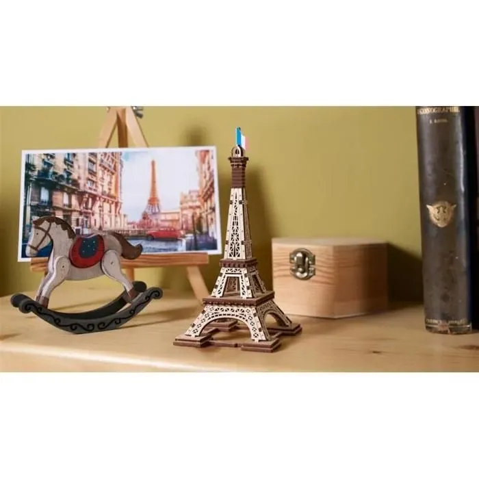 Paris Tower - Ugears - Puzzle 3D en bois-2