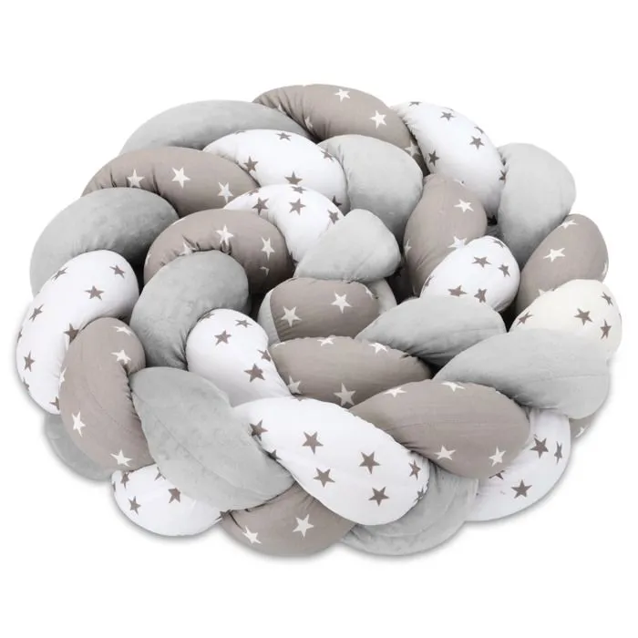 Coussin doudou enfant décoration 200 cm - TOTSY BABY - Gris - La Chambre des enfants - Pour les enfants-0