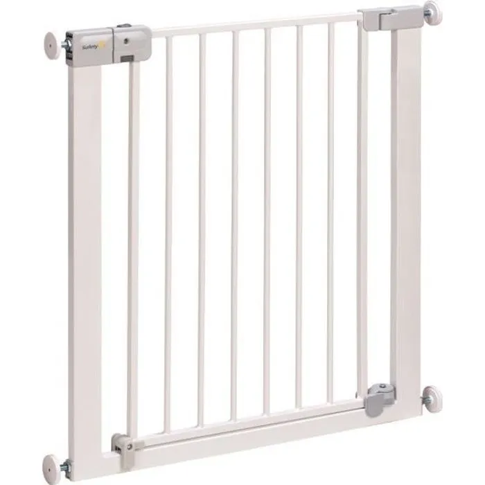 SAFETY 1ST Barrière de sécurité enfant 73-80cm, Blanc, métal, Auto Close, 4 points de pression-0