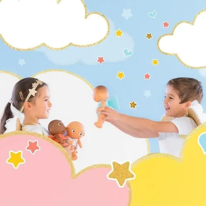 Corolle - Mini Poupon Beedibies Gustave - Poupon de 20cm avec corps vinyle et senteur de vanille - Dès 3 ans-5