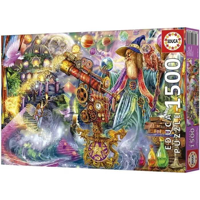Puzzle SORTILÈGE MAGIQUE - 1500 pièces - Marque EDUCA - Thème Fantastique-3
