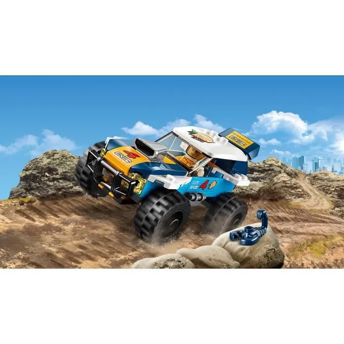 LEGO® City 60218 La voiture de rallye du désert-3