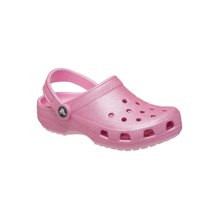Sabot  à Enfiler Crocs Classic Glitter - Rose Brillant-4