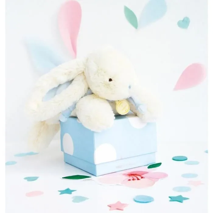 Peluche Lapin Bonbon Bleu 25cm - Doudou et Compagnie-3