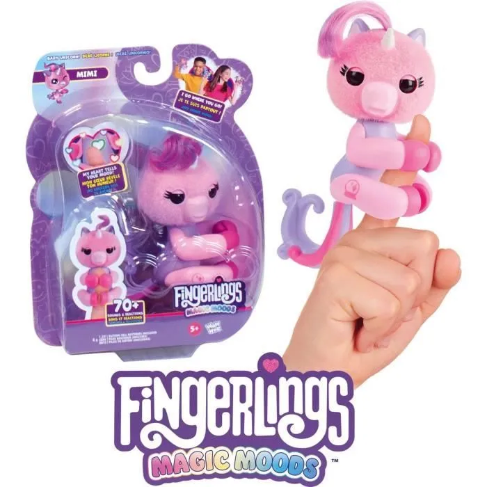 Fingerlings - LANSAY - Magic Moods Mimi la licorne - Jeu de récré - Dès 5 ans-3