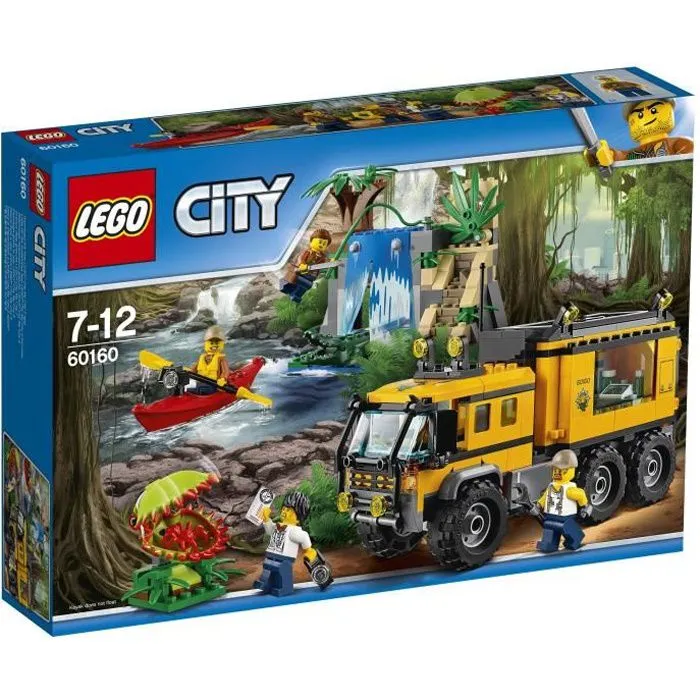 LEGO® City 60160 Le Laboratoire de la Jungle-0