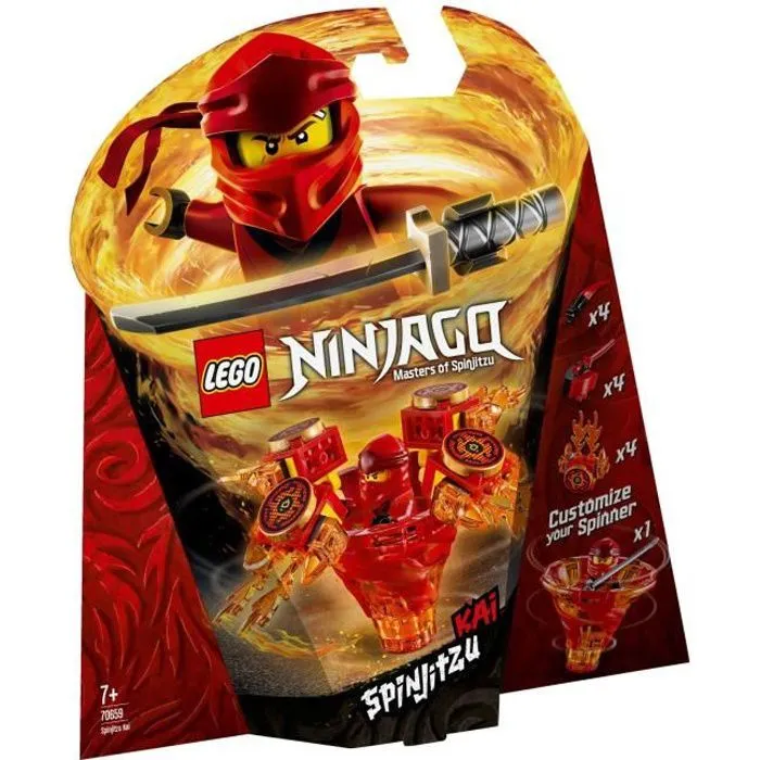 LEGO® NINJAGO® 70659 Toupie Spinjitzu Kai-0