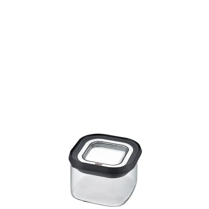GEFU - Boîte de conservation 400 ml PANTRY en verre noir-0