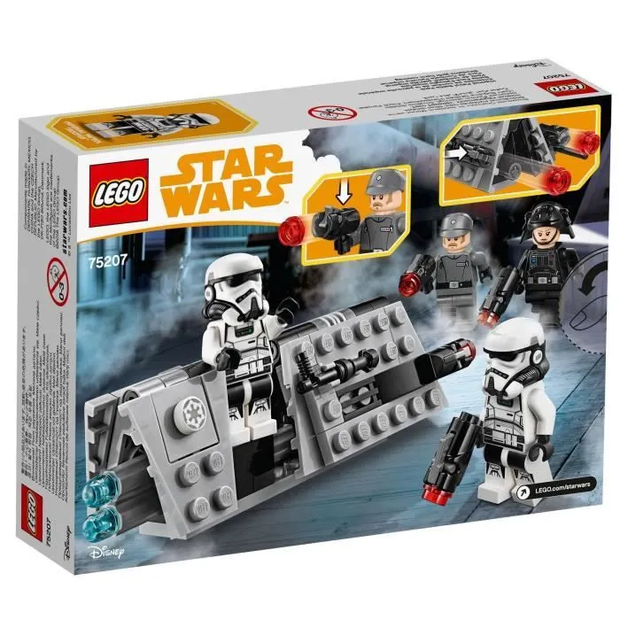 LEGO® Star Wars™ 75207 Pack De Combat De La Patrouille Impériale-4