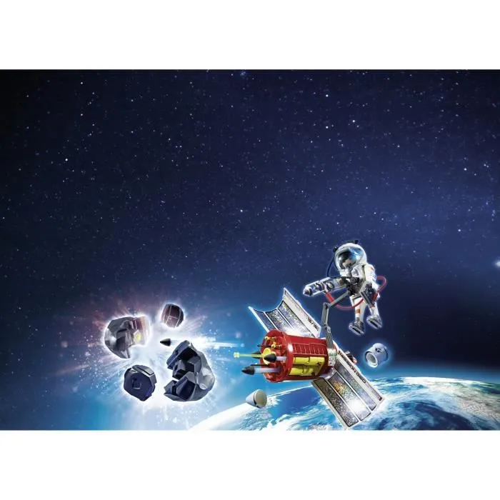 PLAYMOBIL - Satellite avec Laser et Météoroïde - City Action - 6197-2