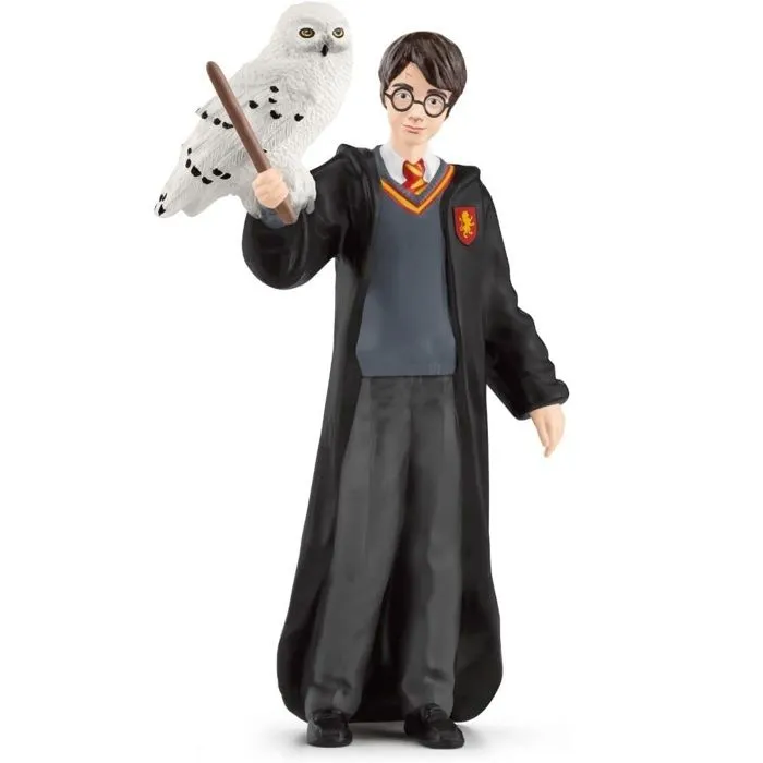 Figurine Harry et Hedwige, Harry Potter, pour enfants dès 6 ans, Schleich 42633 Harry Potter, Univers WIZARDING WORLD-1
