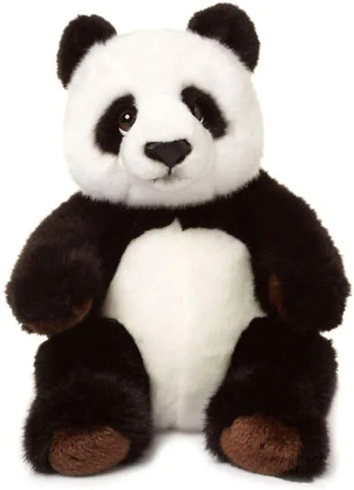 Peluche - WWF - Panda assis - 22 cm - Pour bébé-0
